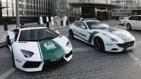Dubai's Police Supercar Fleet