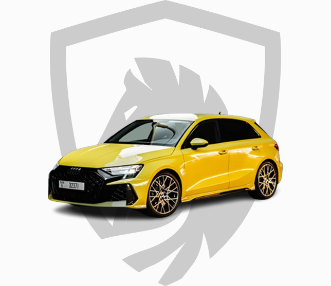 Audi RS3 Sportback Yellow